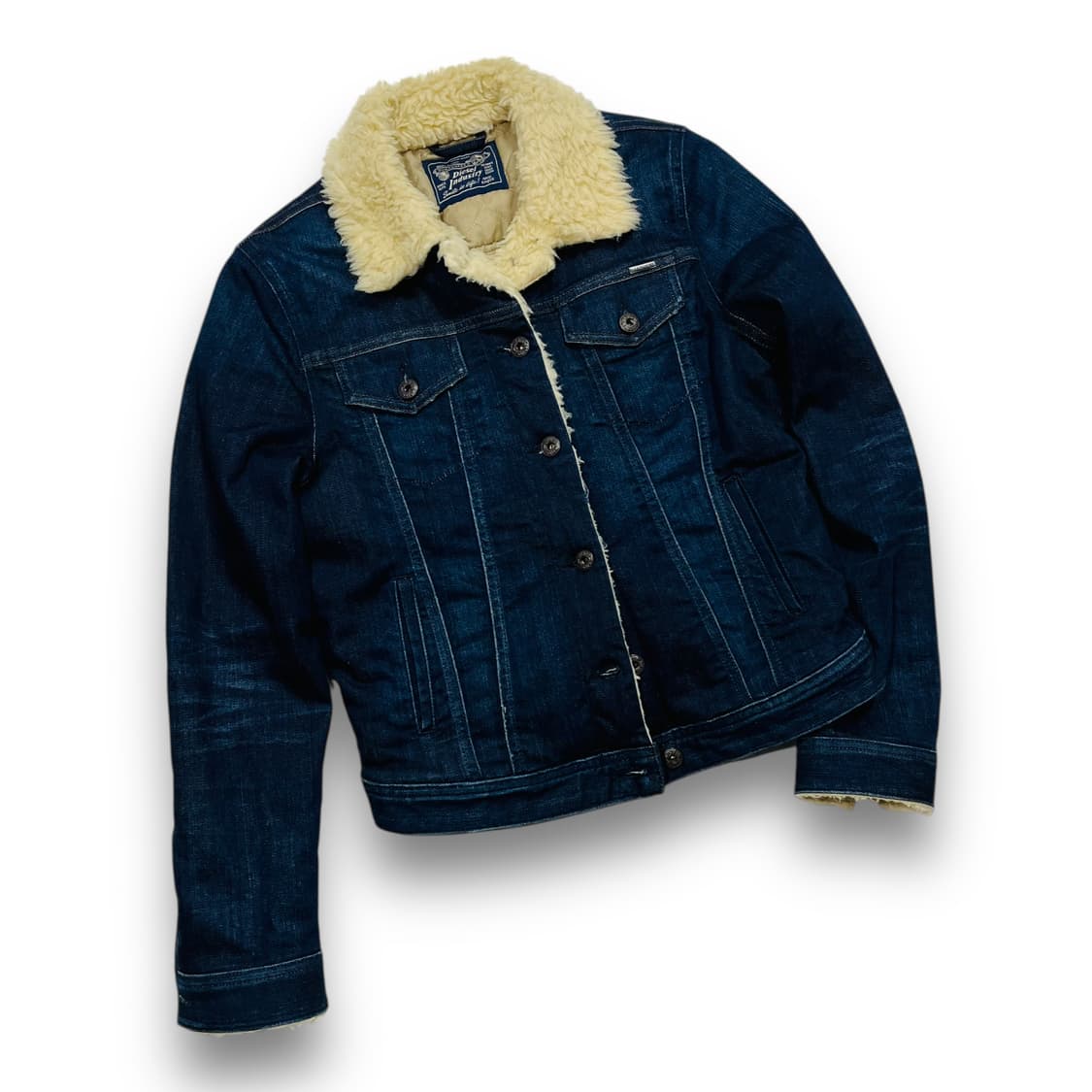 디젤 쉐르파 슬림 빈티지 데님 자켓 상품이미지3