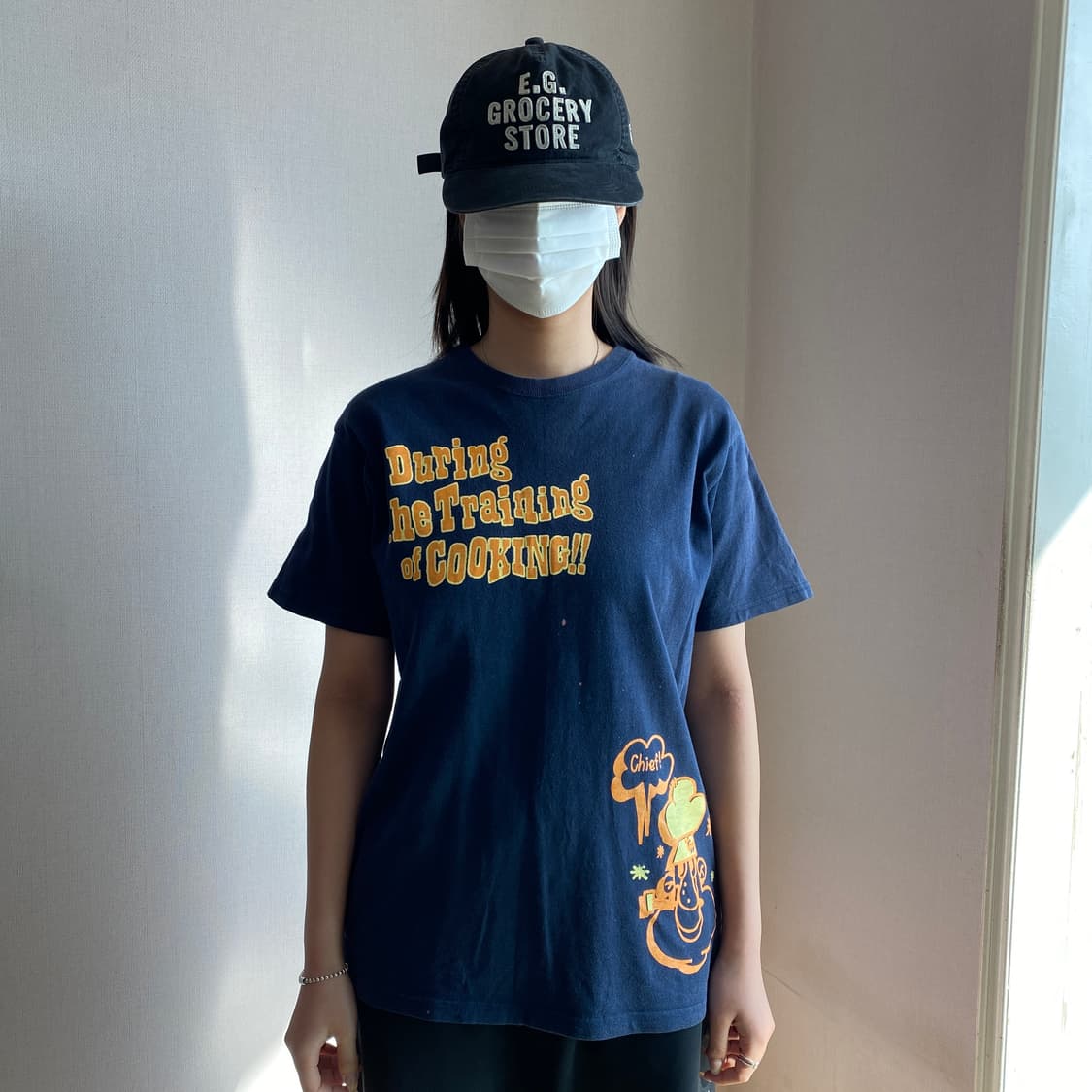 🍳 PLEVO 빈티지 그래픽 티셔츠 상품이미지1