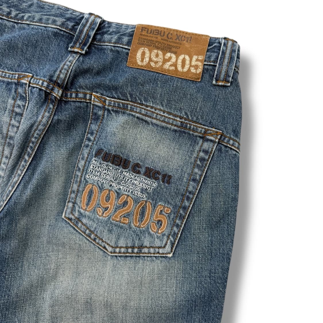 후부 코듀로이 디테일 데님팬츠 r1831 상품이미지6