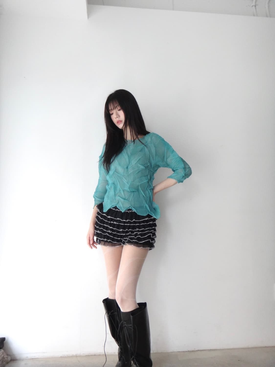 Can can glitter mini skirt  상품이미지4