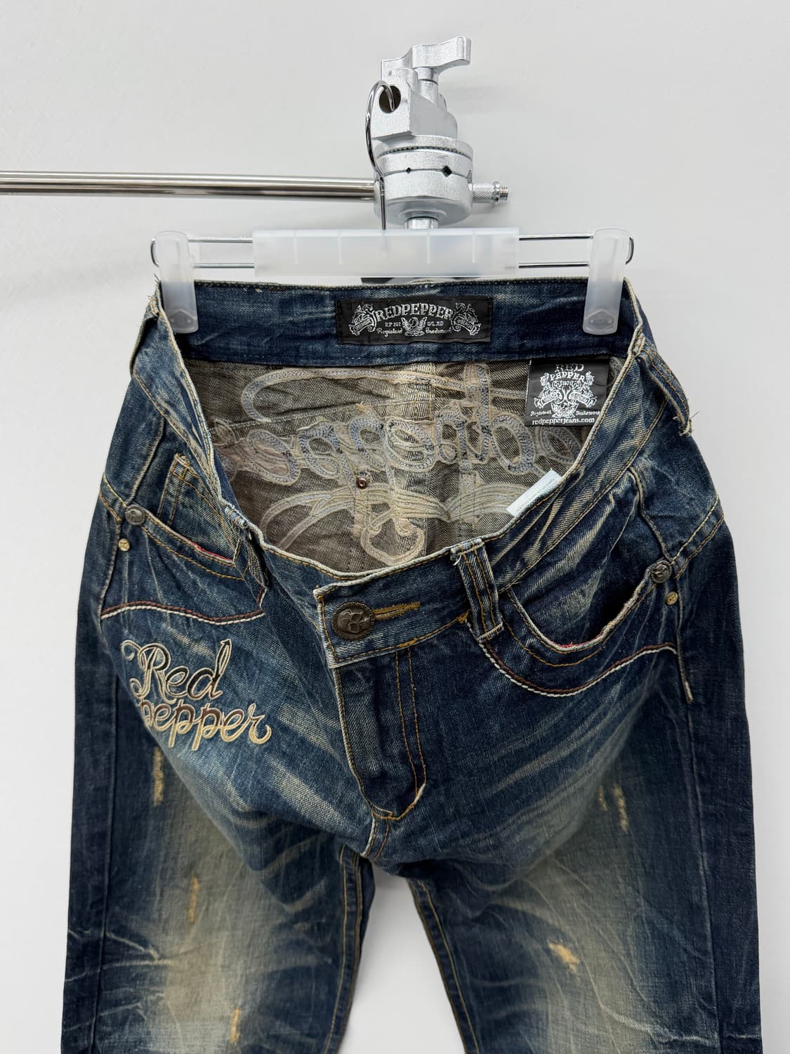 Ed Hardy x Red Pepper washing jeans 상품이미지4