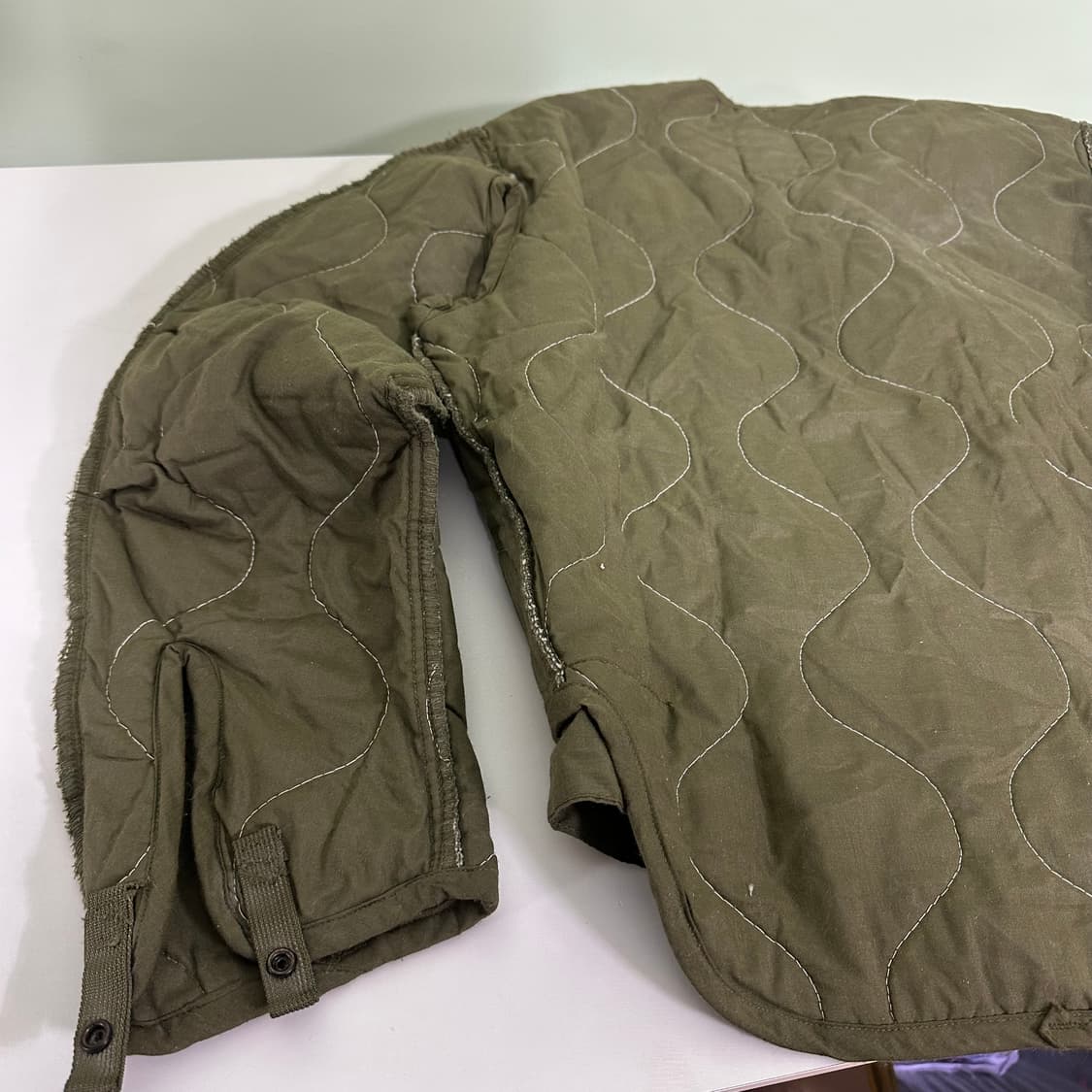 95 80s US ARMY 깔깔이 라이너자켓 상품이미지6