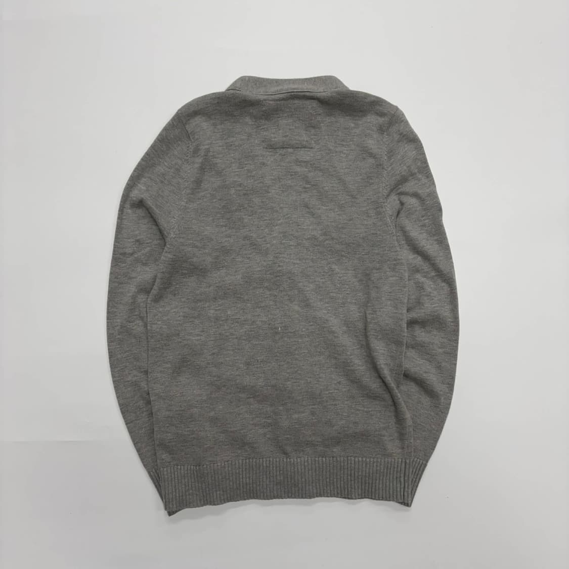 아베크롬비 그레이 코튼 니트 가디건(S) 상품이미지3