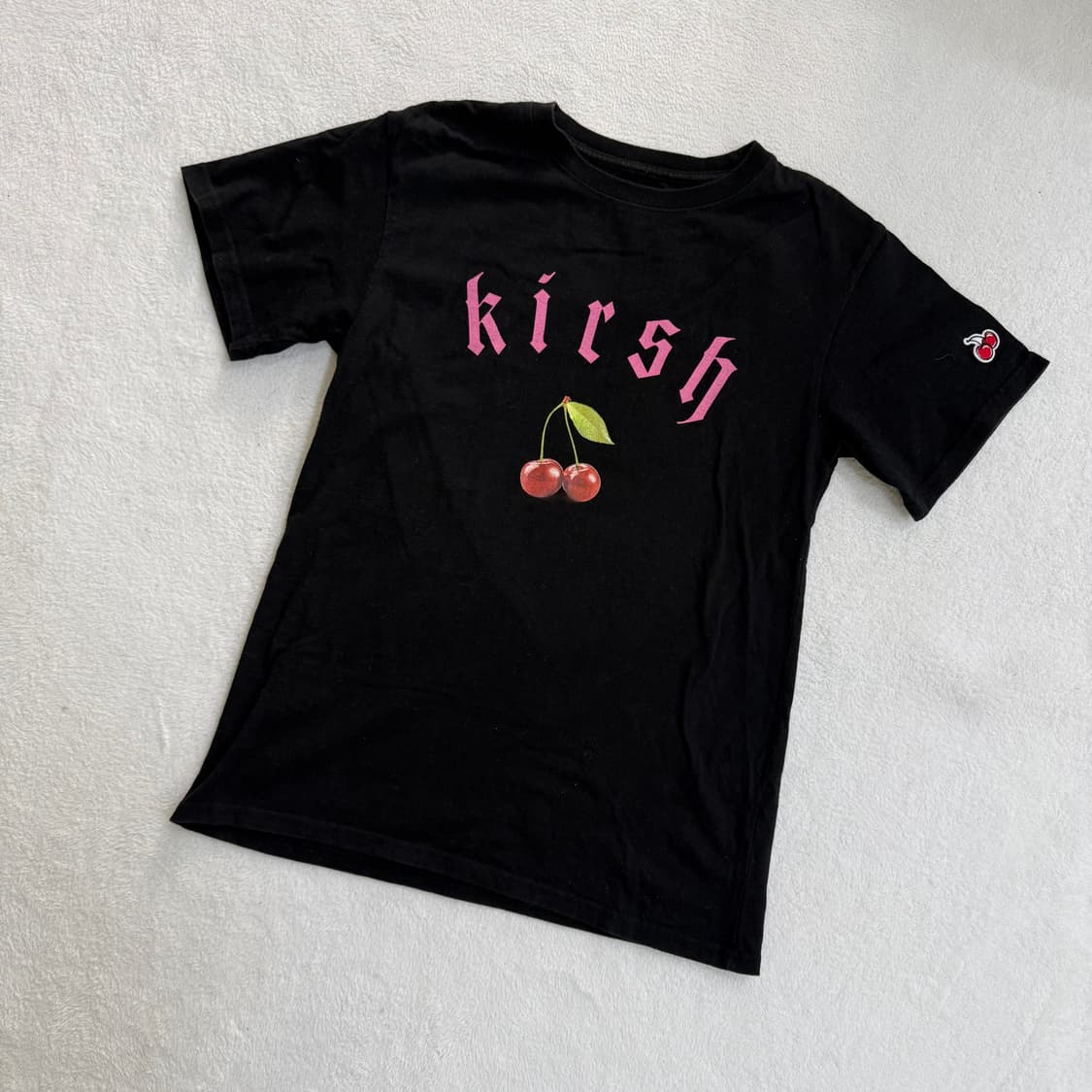 1 키르시 체리로고 반팔 티셔츠 0403T 상품이미지1