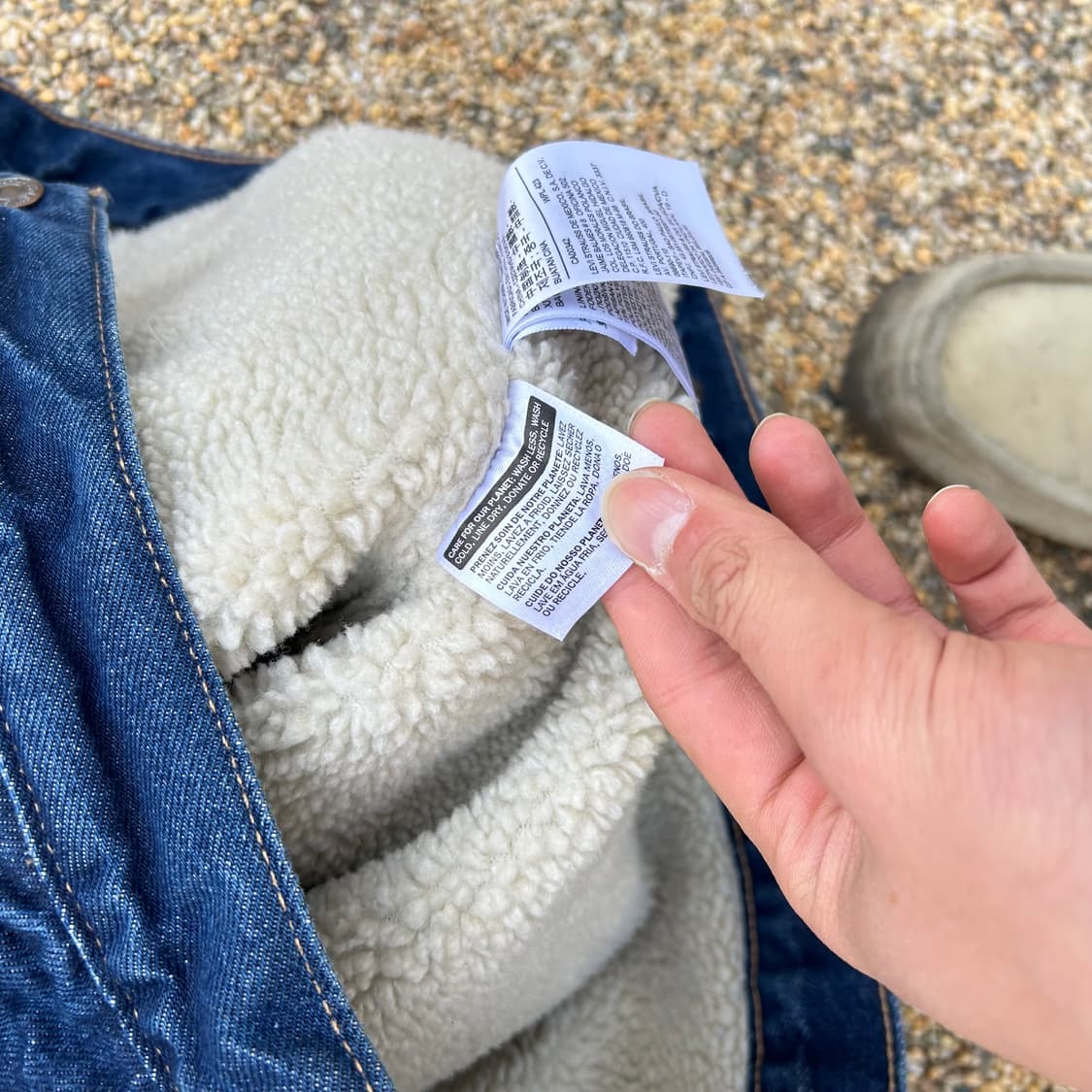 리바이스(Levis)데님 쉐르파 자켓 상품이미지5