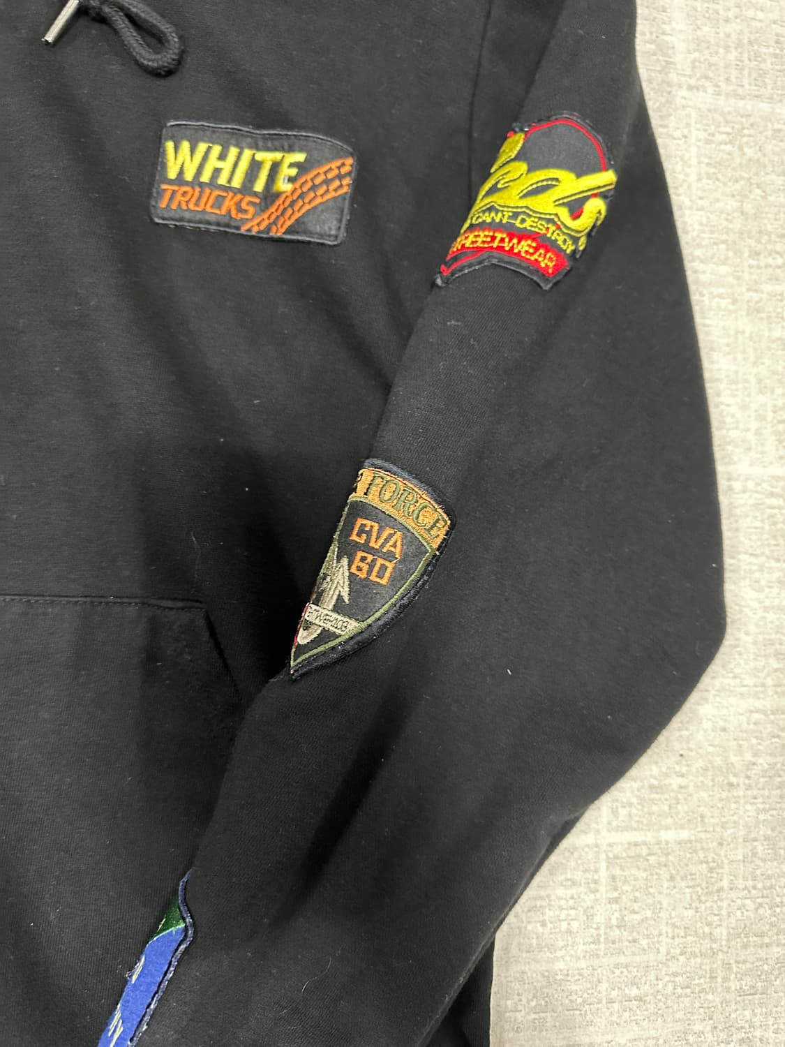 빈티지 와팬 후드 집업 상품이미지7