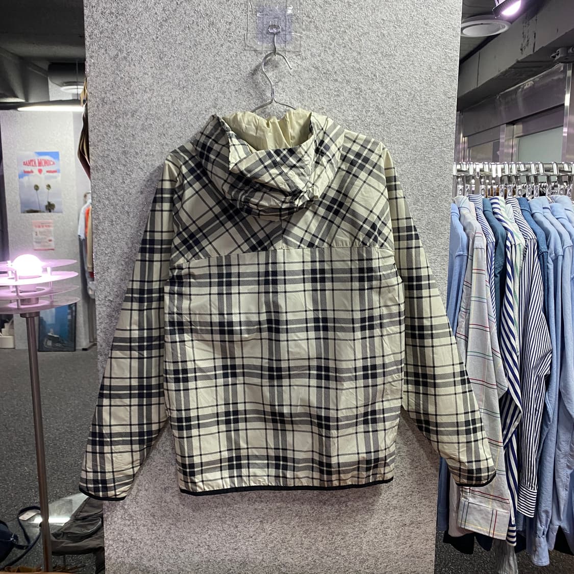 아디다스 레알 마드리드 체크패턴 바람막이 자켓 B4287  상품이미지6