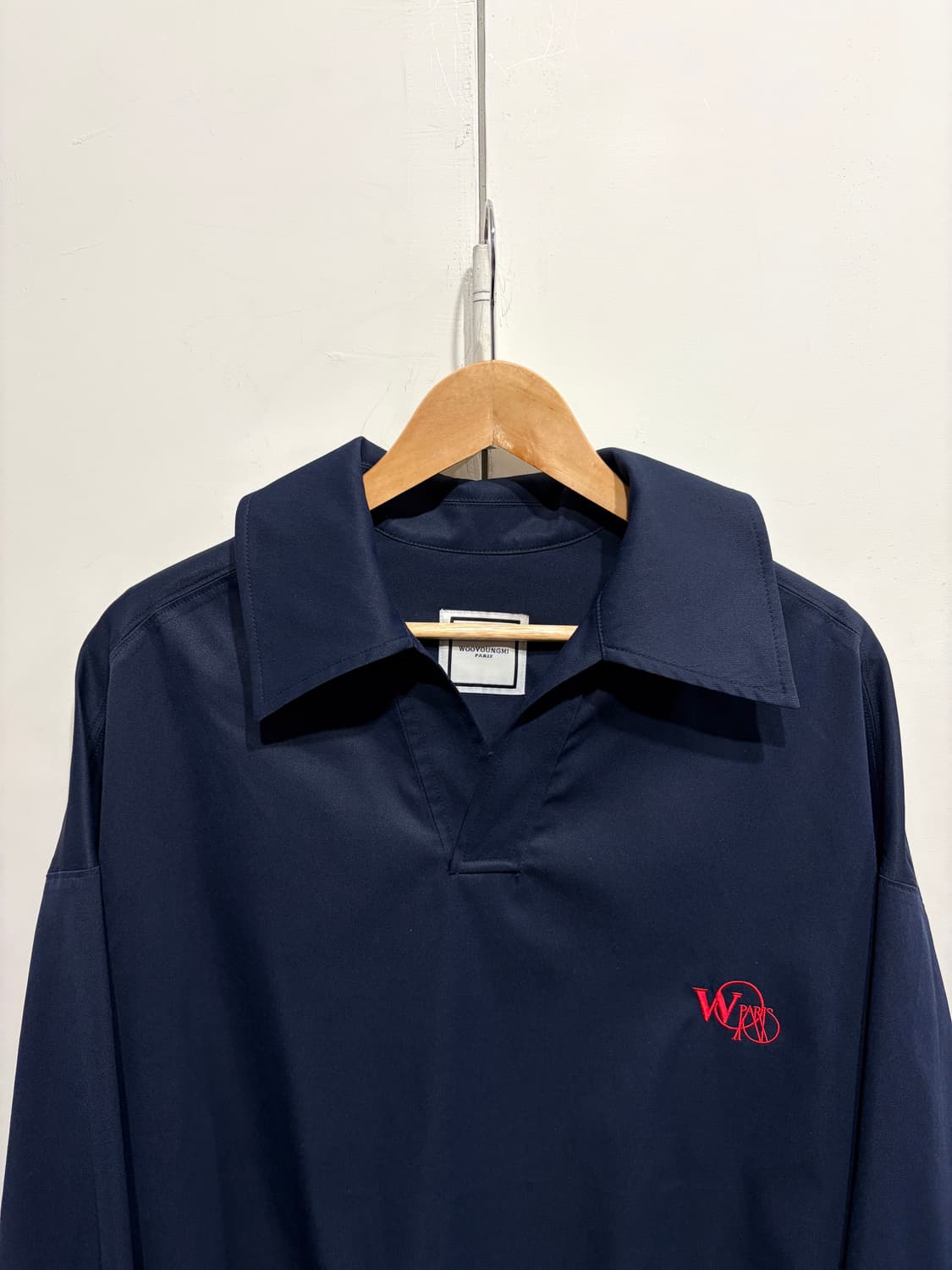 우영미 자수 폴로 티셔츠 상품이미지3