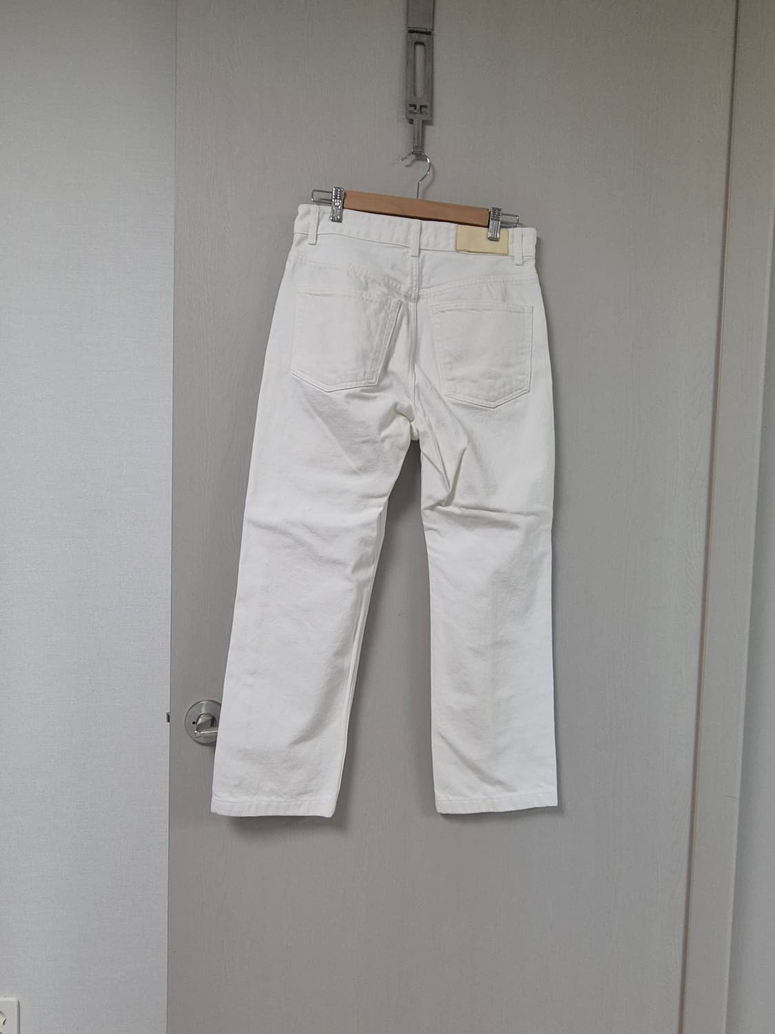 화이트 세미와이드 데님 30인치 (상태최상) 상품이미지5