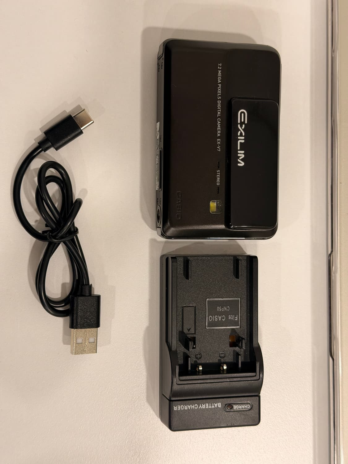 카시오 엑슬림 EX-V7 작례O 상품이미지1