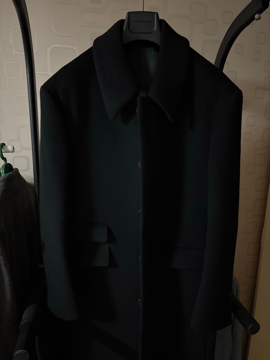 [46] 마마가리 오버사이즈 울 맥코트 상품이미지6