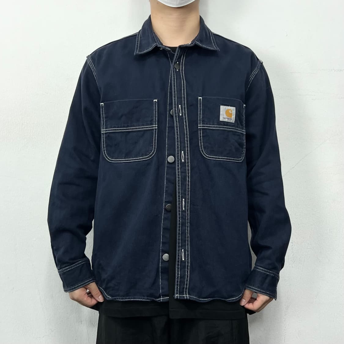 칼하트 WIP 초크 스티치 셔츠 자켓 상품이미지2