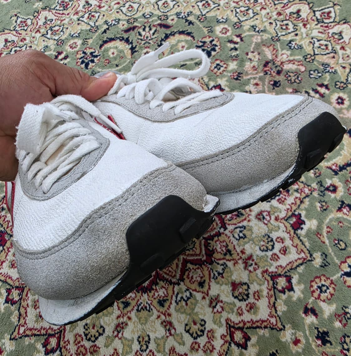 [최종할인] 나이키 와플트레이너2 그레이 짐레드 270 상품이미지7