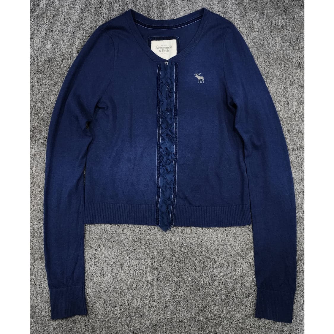 아베크롬비 앤 피치 프릴 디테일 모리걸 가디건 L 상품이미지1