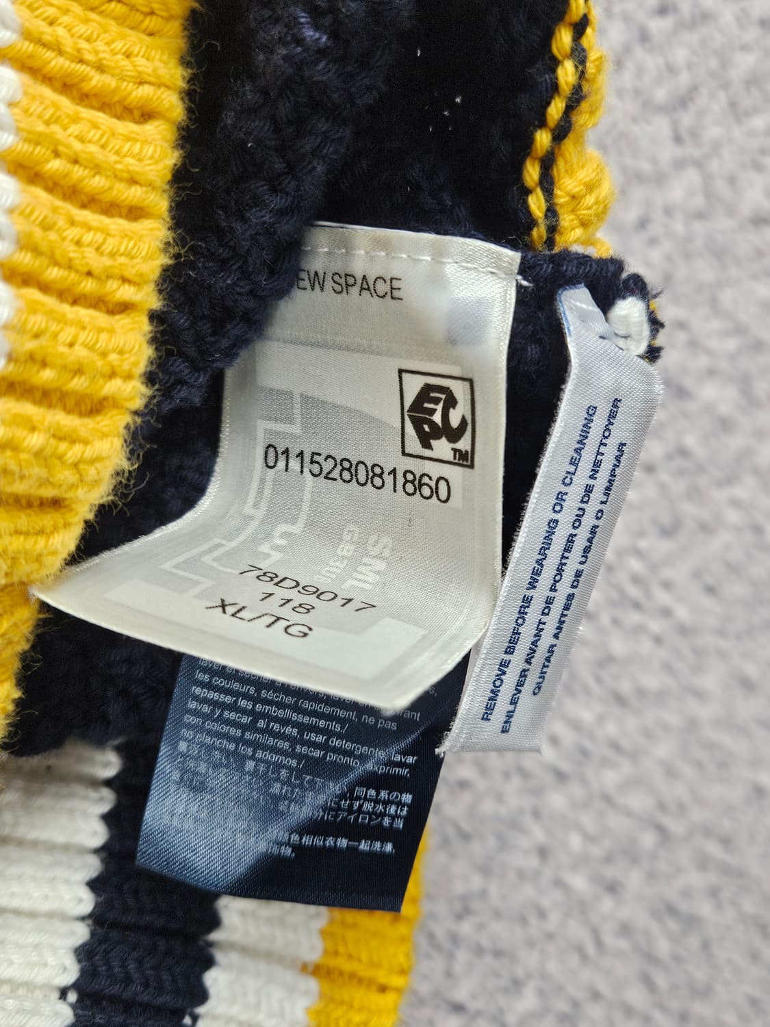 타미힐피거 브이넥 배색 크리켓 니트 스웨터 ( XL ) / 10668 상품이미지9