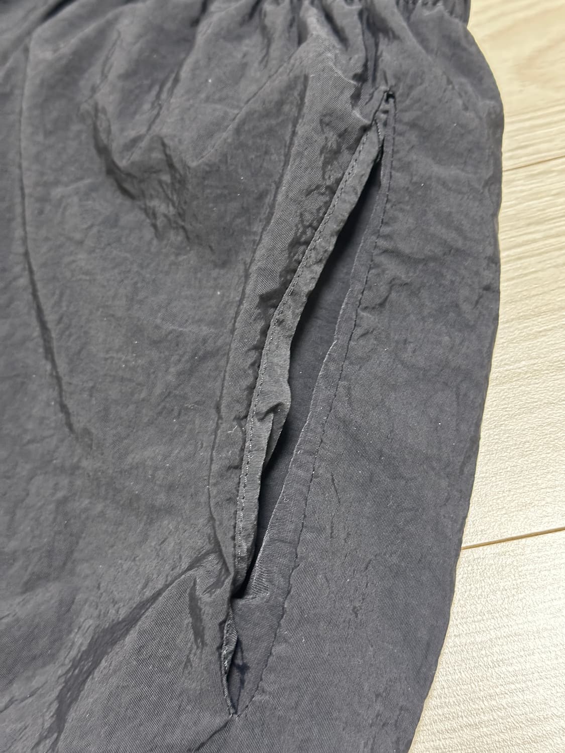 [2]이지 고샤 sh-01 blank 무지 반바지 쇼츠 블랙 상품이미지3