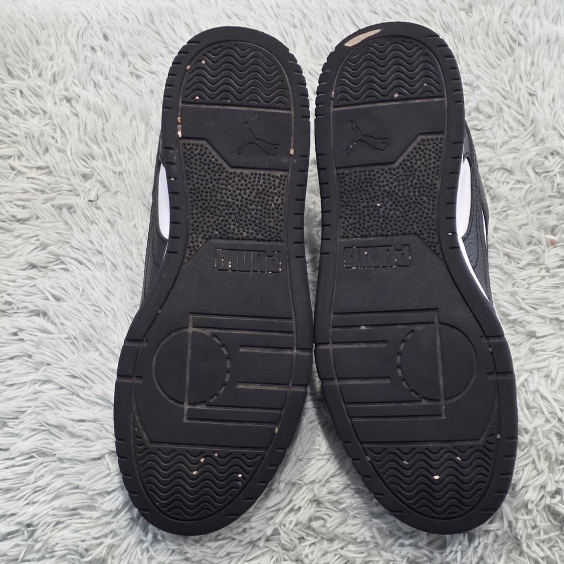 8a-18:푸마 CLYDE CORE 페리 스니커즈 블랙화이트 230mm 상품이미지9