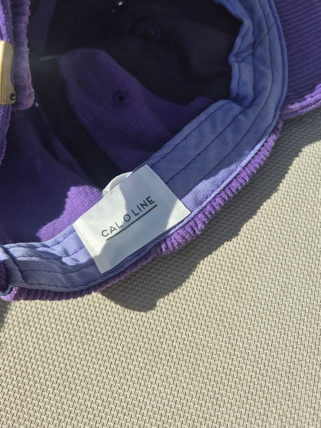 CAL O LINE Corduroy Cap 상품이미지4