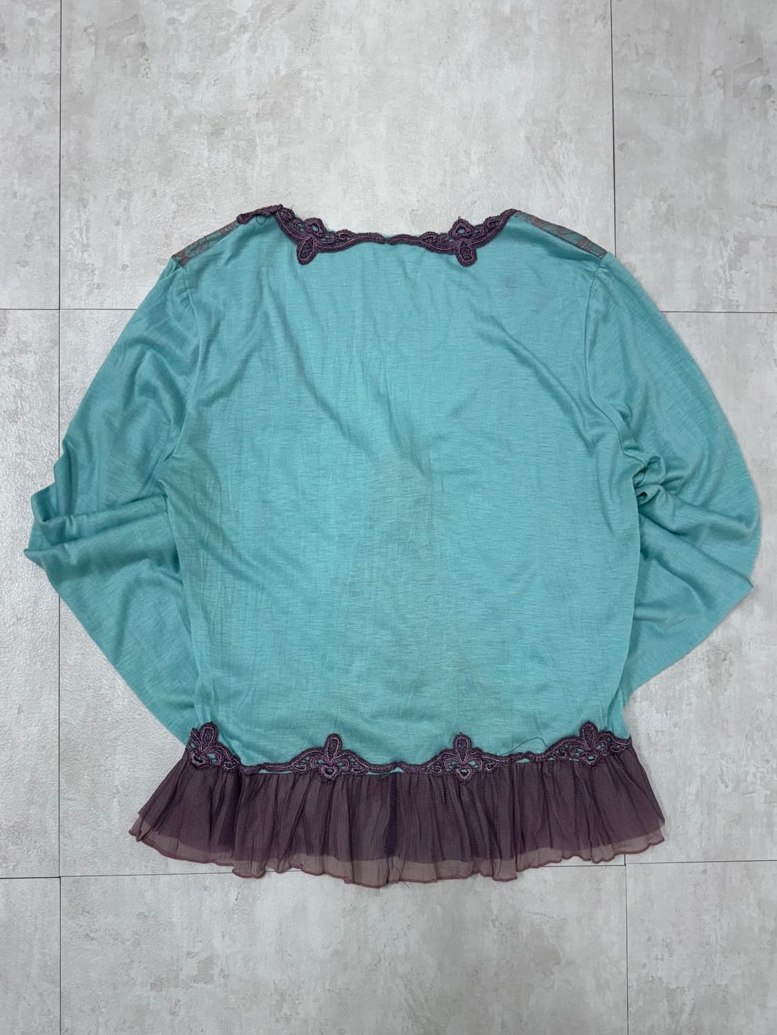 •모리 페어리 레이스 프릴 가디건 상품이미지4