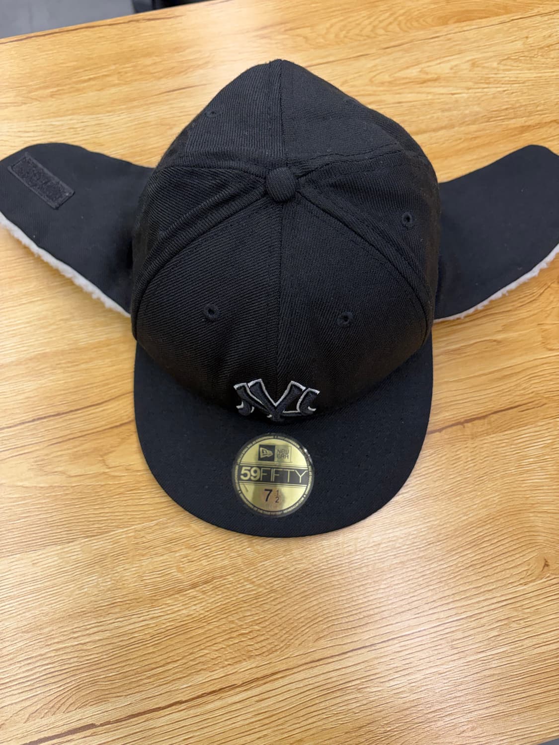 뉴에라 59fifty 이어머프캡 블랙 7 1/2 59.6cm 상품이미지6