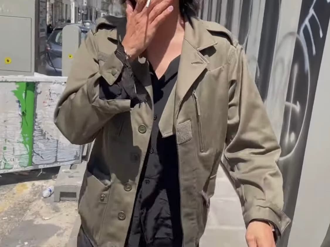 mudule 아티저널 원본 프랑스 군용 F1 자켓 빈티지 상품이미지1