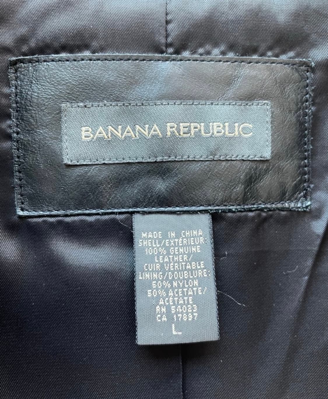 바나나리퍼블릭 레더 카코트 상품이미지4