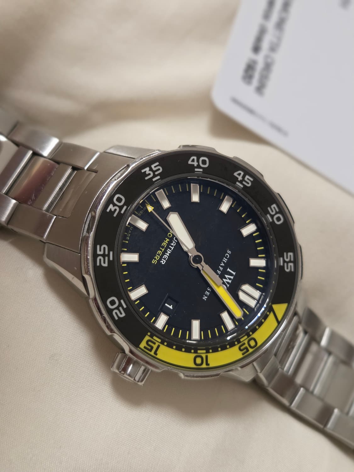 IWC 아쿠아타이머 오토매틱 2000 (IWC356801) 상품이미지3