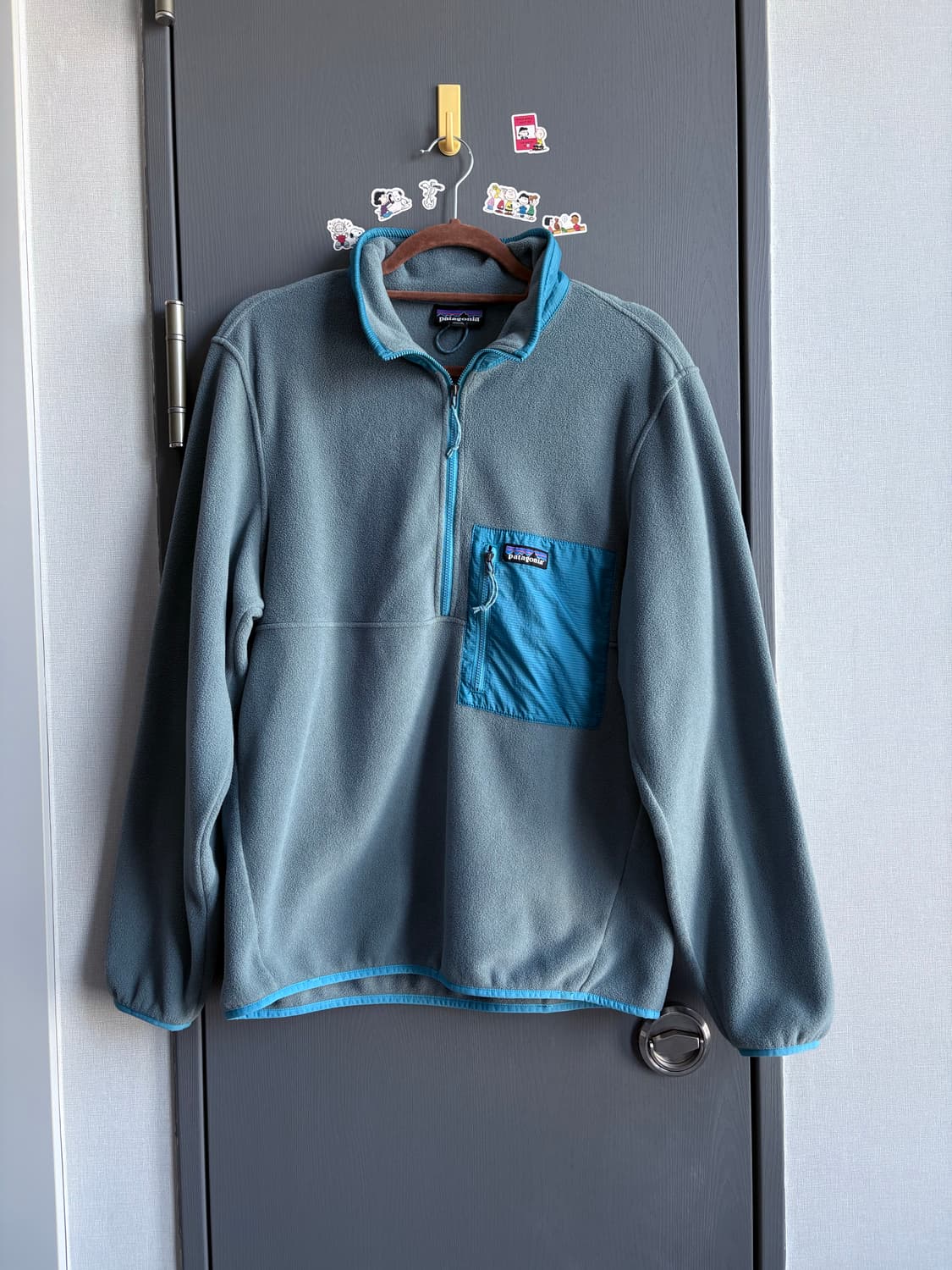 (M, 100) 파타고니아 마이크로디니 하프집 풀오버 후리스 상품이미지1