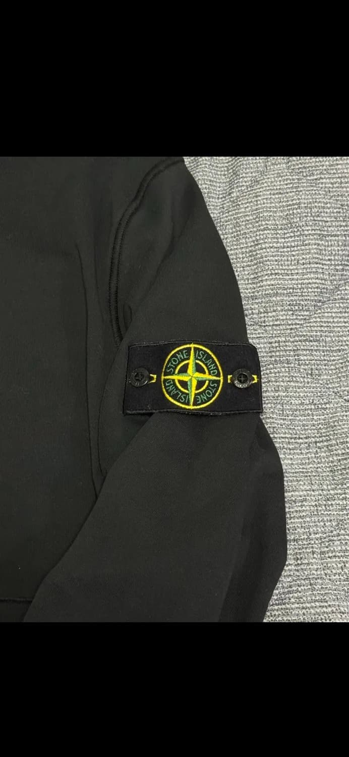 스톤아일랜드 블랙 후드티(XL) 상품이미지4