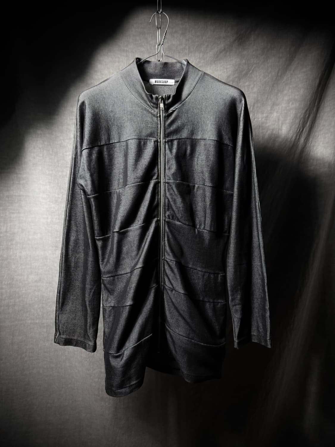 Y’s for men Workshop Ribbed Panel Zip-Up 상품이미지2