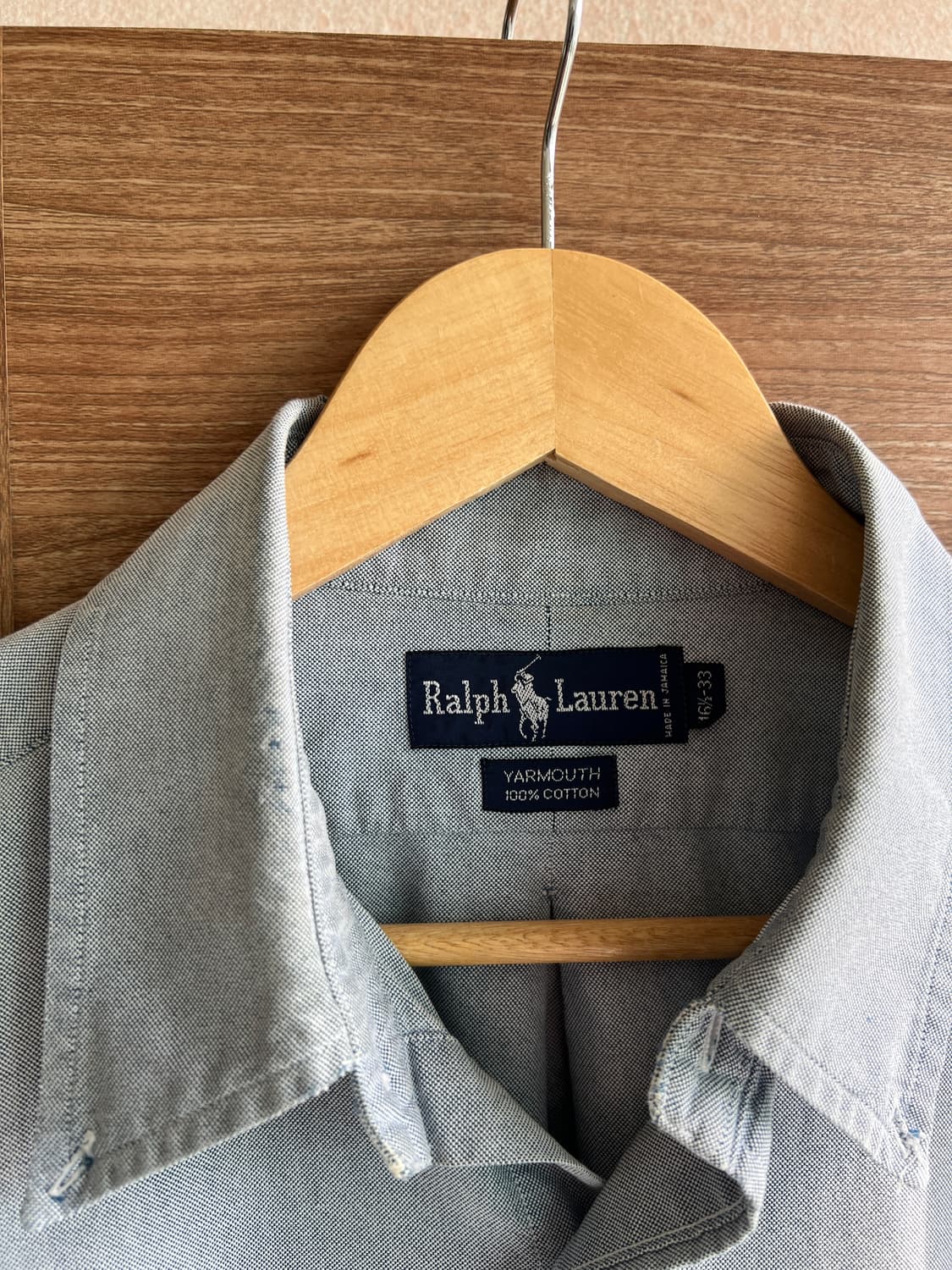 폴로 랄프로렌 솔리드 셔츠 16 1/2 (105) 상품이미지4