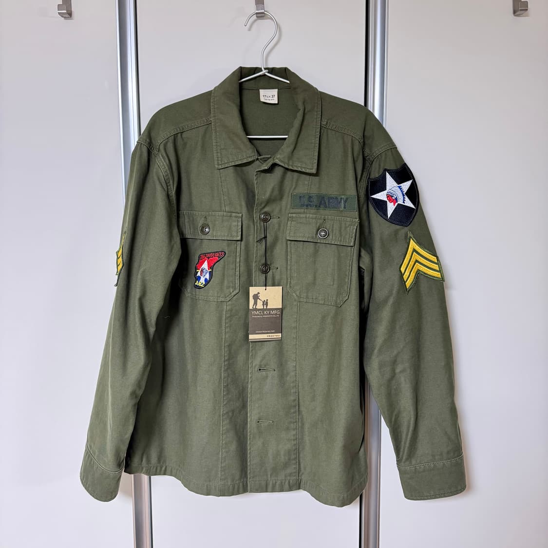 YMCLKY US OG-107 퍼티그 셔츠 존레논 17h Size 상품이미지2