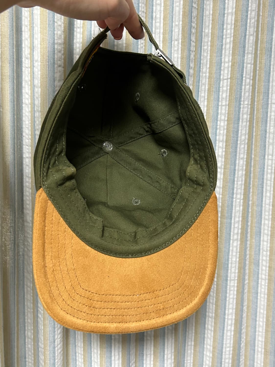 휴먼메이드 트윌 캡 (카키) 상품이미지3