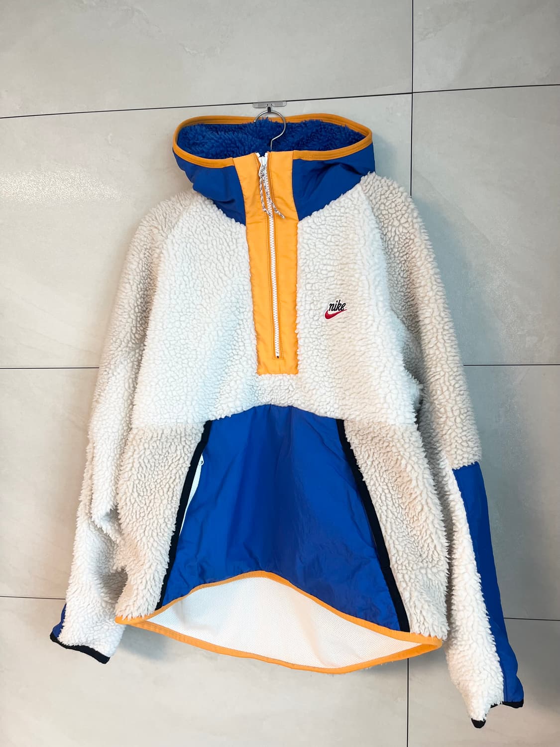 나이키 헤리티지 뽀글이 아노락 후리스 (L size) 상품이미지1