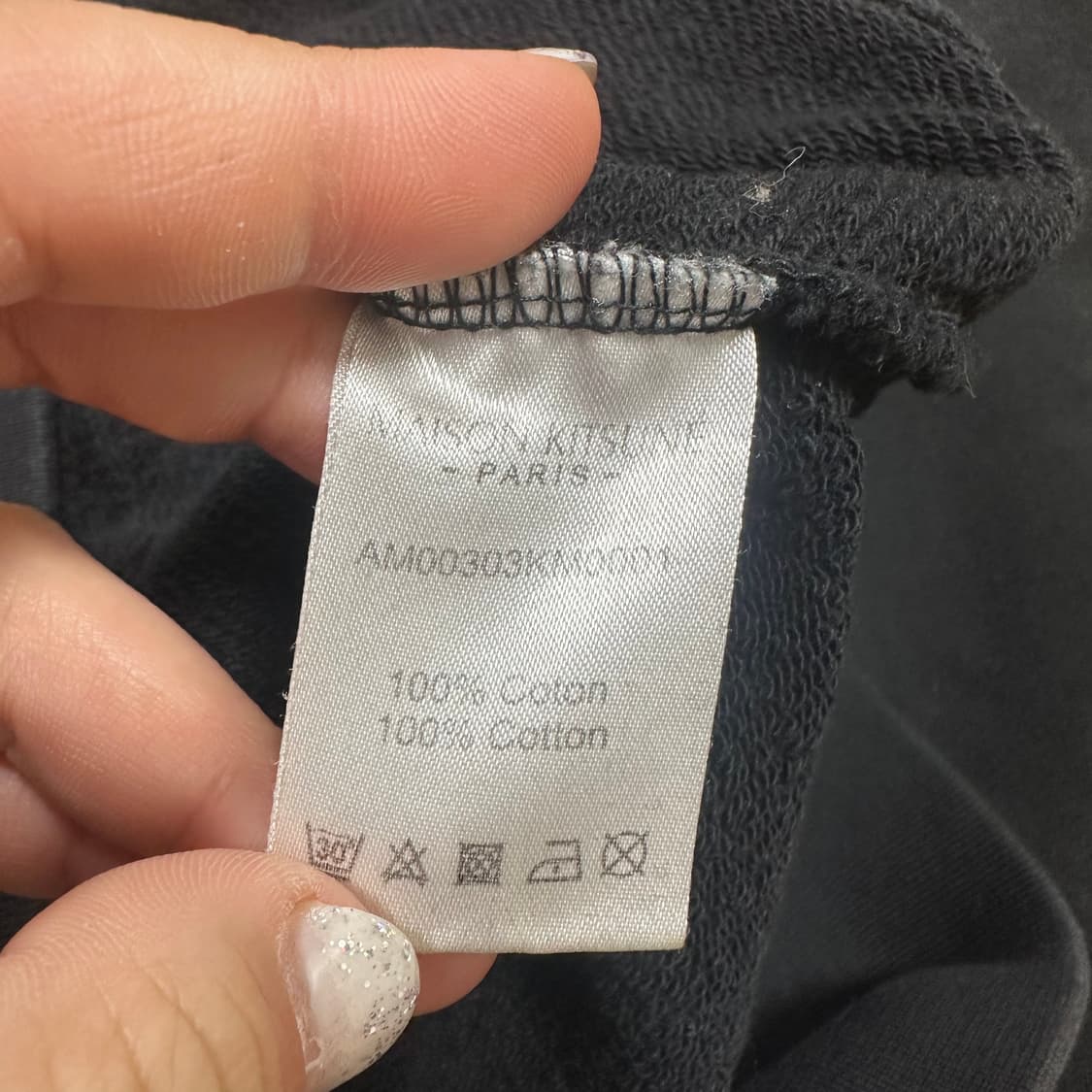 ✨ (바배) 메종 키츠네 블랙 맨투맨  상품이미지4