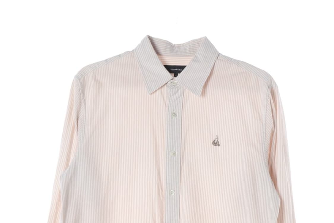 빈폴 23FW 핀 스트라이프 이지케어 셔츠 M 상품이미지3