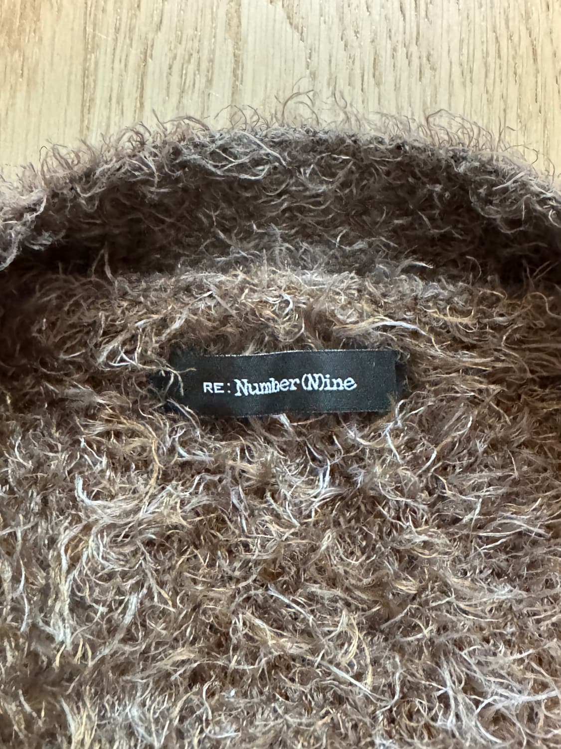 [2] 넘버나인 아가일 모헤어 가디건 상품이미지3