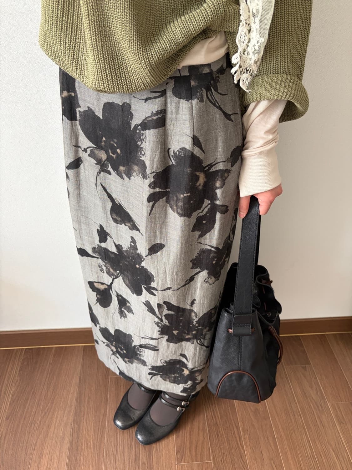 flower patterned skirt 상품이미지2