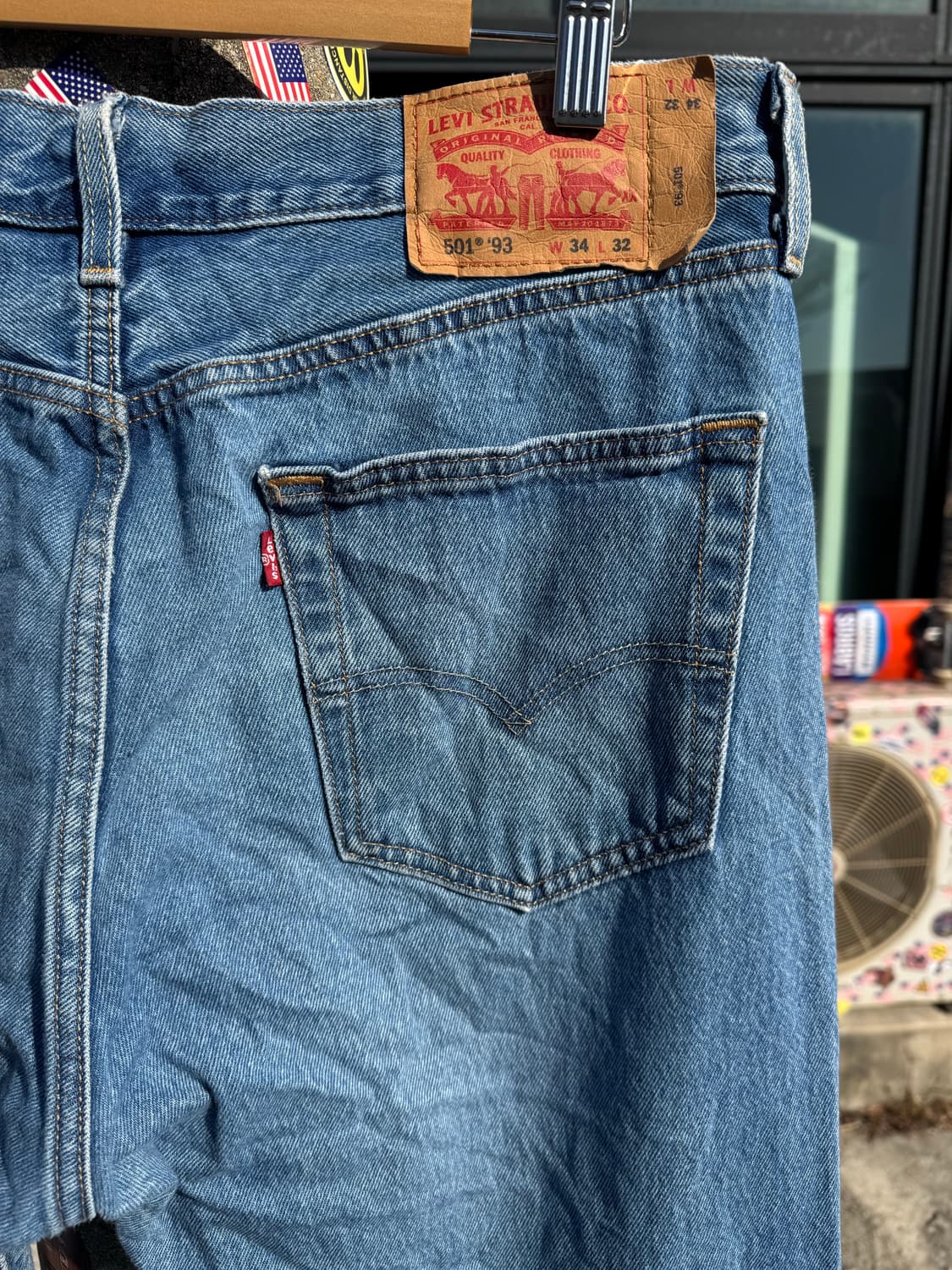 리바이스 501  93s 제작34X32 상품이미지5
