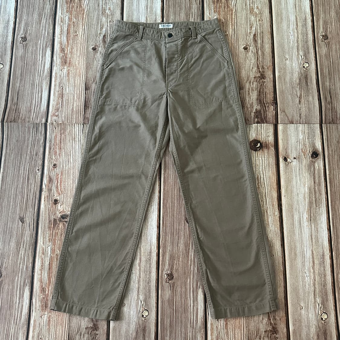 더블웍스 퍼티그 팬츠 베이지 색상 ww24002 32사이즈 상품이미지2