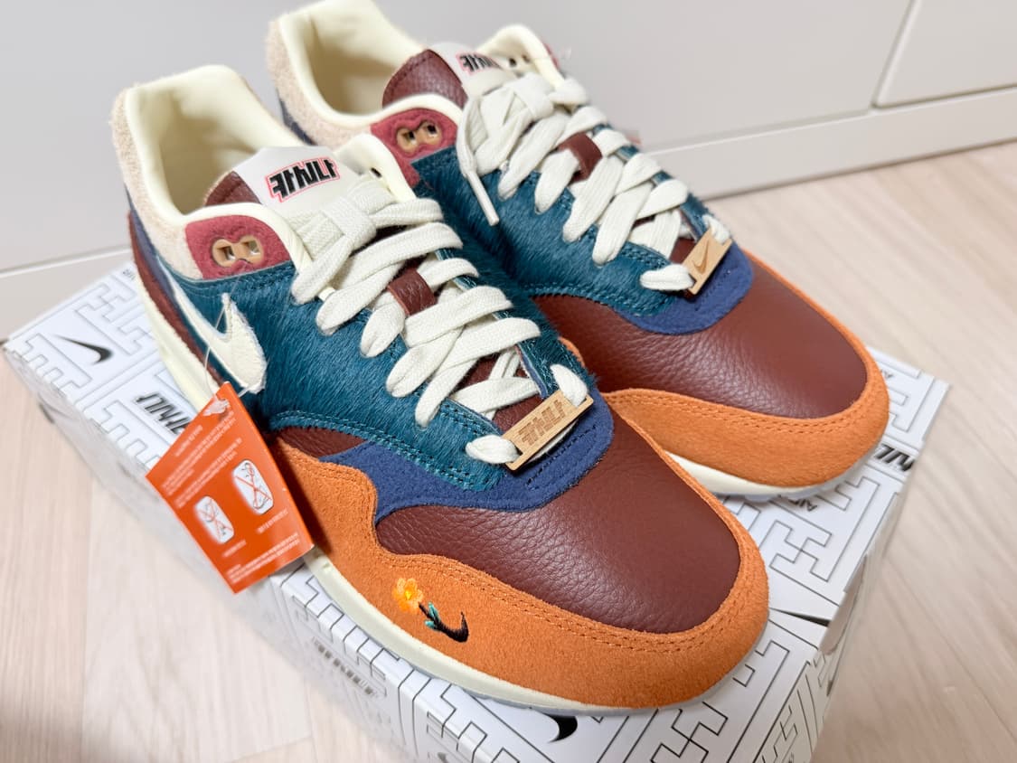 나이키x카시나 에어맥스 원앙 265 (새상품) 상품이미지2