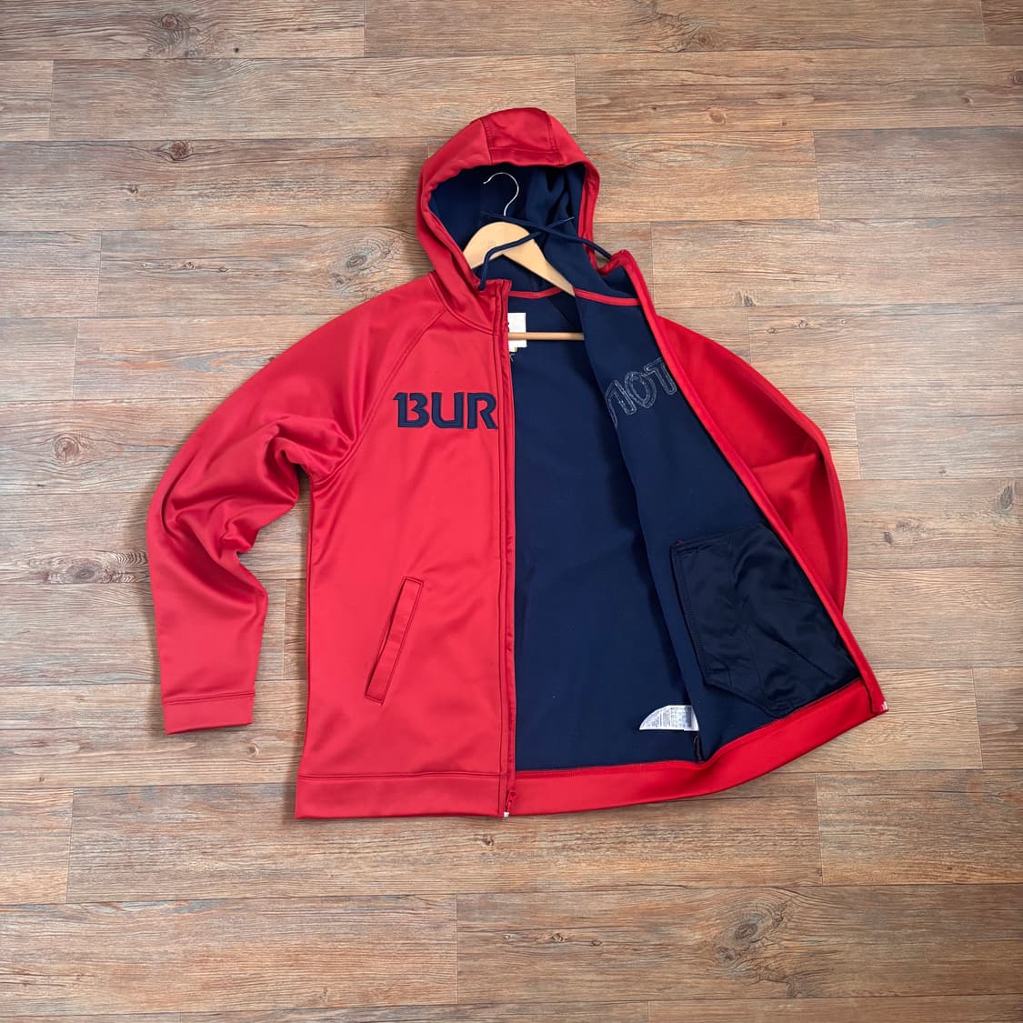 BURTON 버튼 M 100 후드 집업 점퍼 FW 기모 안감 상품이미지8