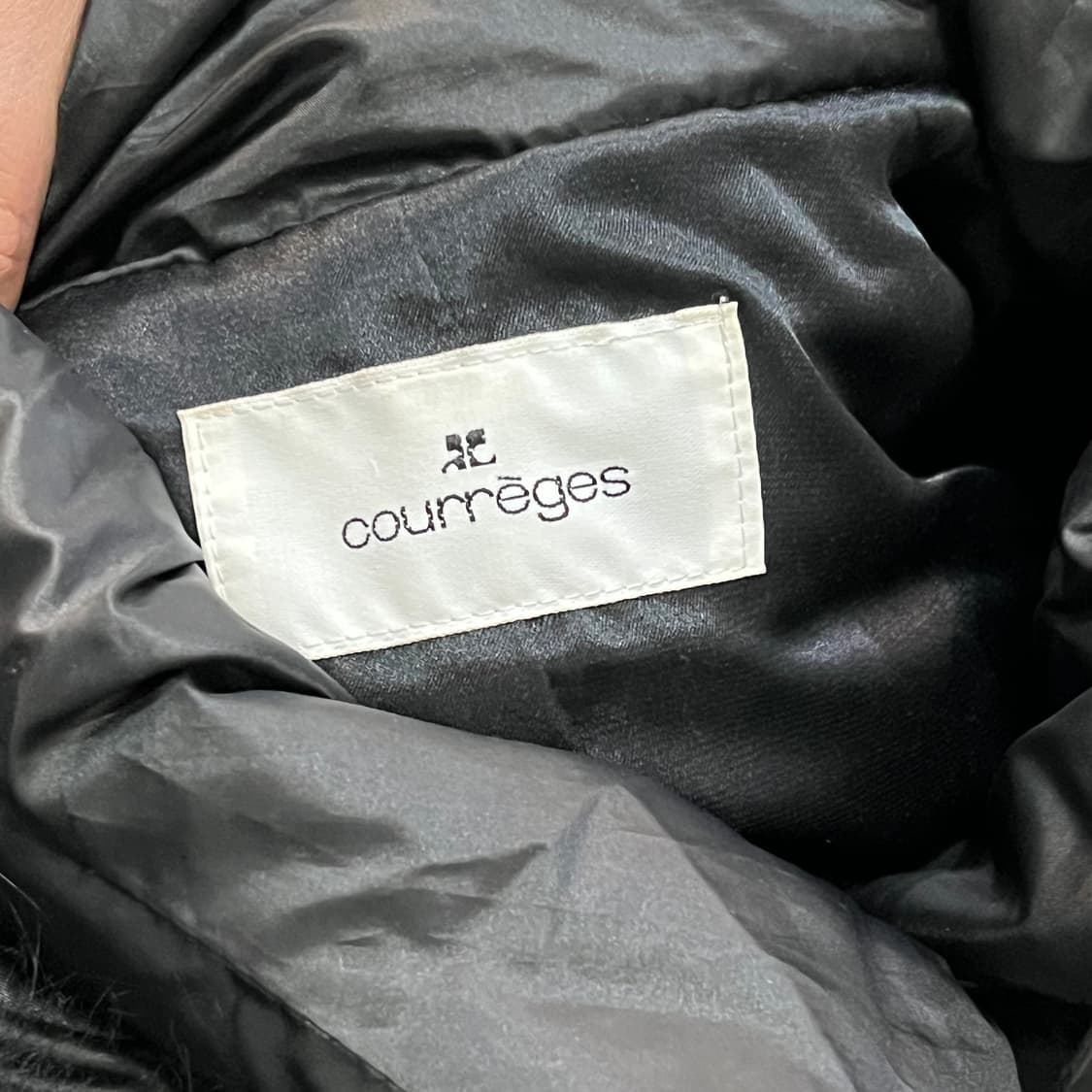  꾸레쥬 리본 디테일 패딩 y14517 상품이미지6