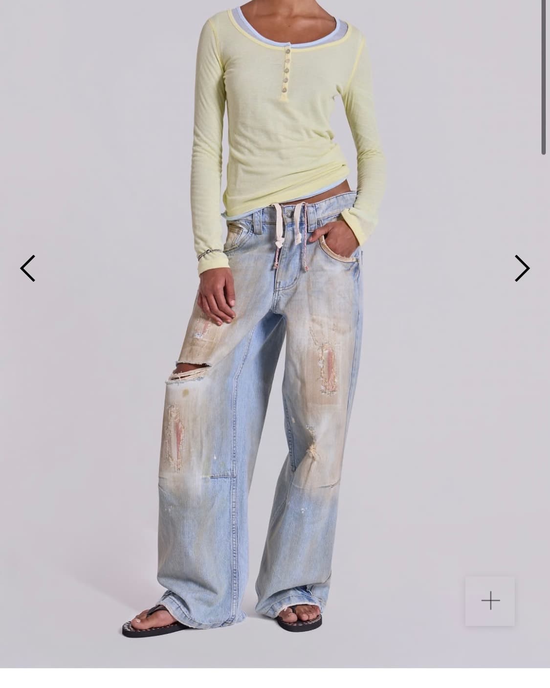 Jaded London 데님 상품이미지9