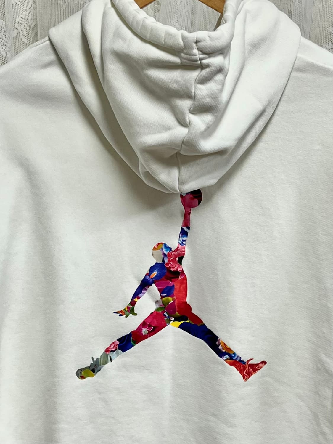 XL) 나이키 조던 후드 티셔츠 아이보리 상품이미지4