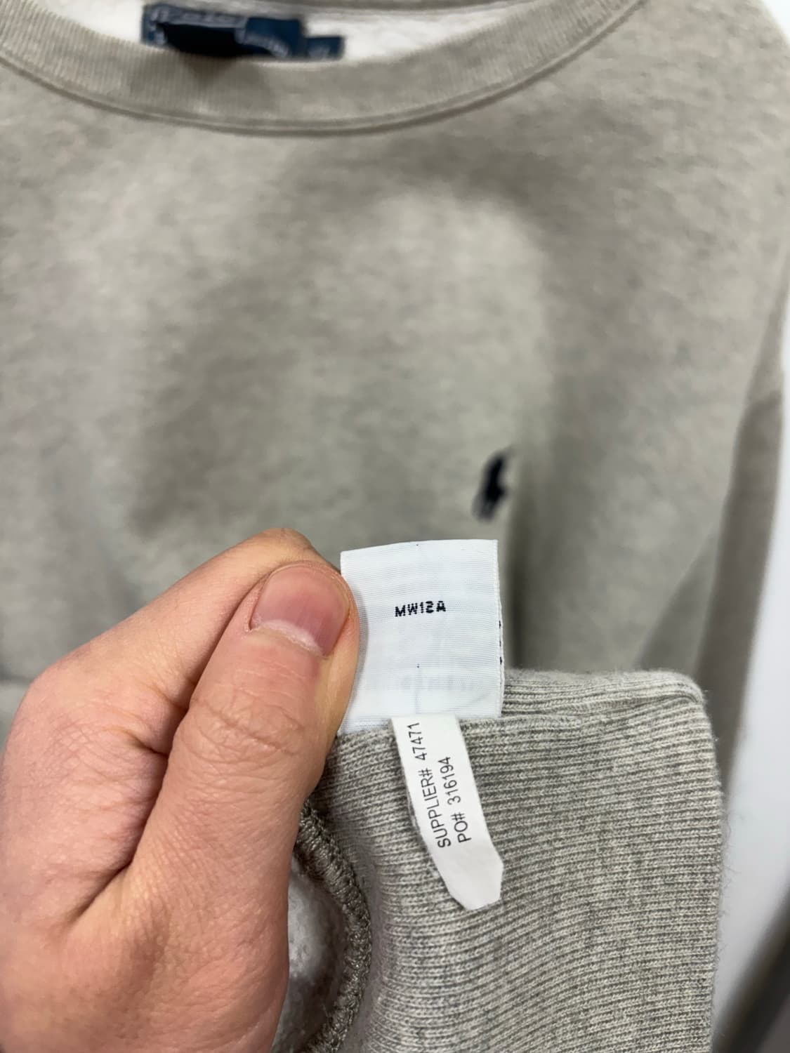 폴로랄프로렌 기모 맨투맨 상품이미지6