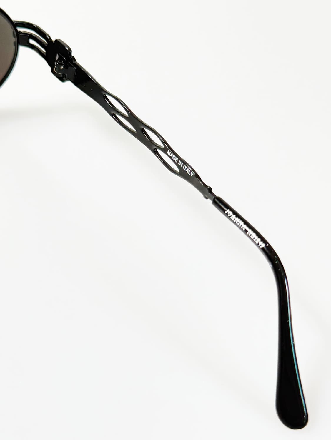 90s JOANNA 블랙 슬림 오벌 편광렌즈 빈티지 선글라스 상품이미지6