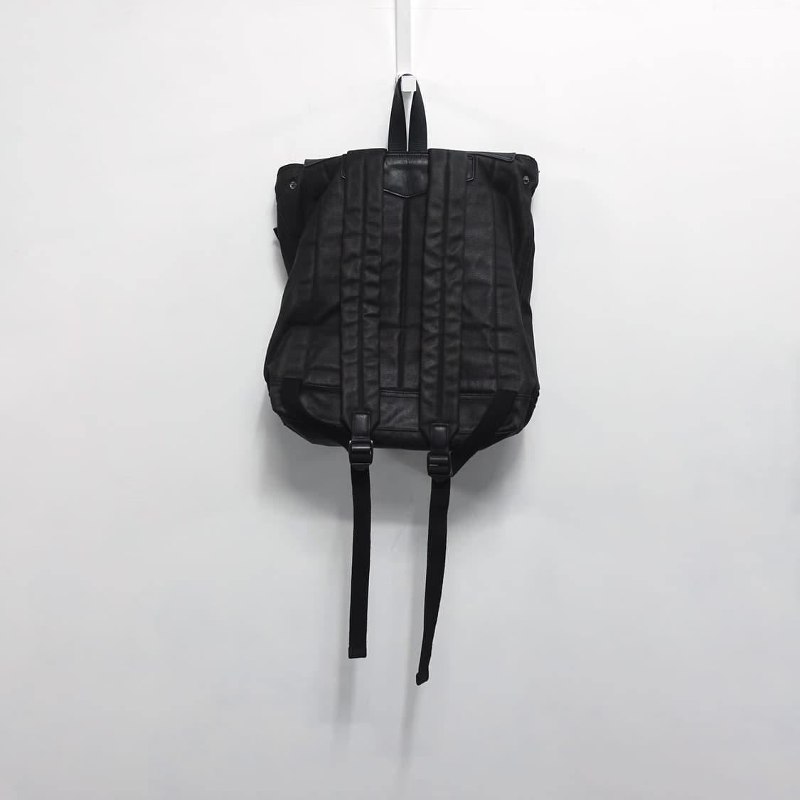 MANDARINADUCK 만다리나덕 코팅 캔버스 레더 백팩 상품이미지4