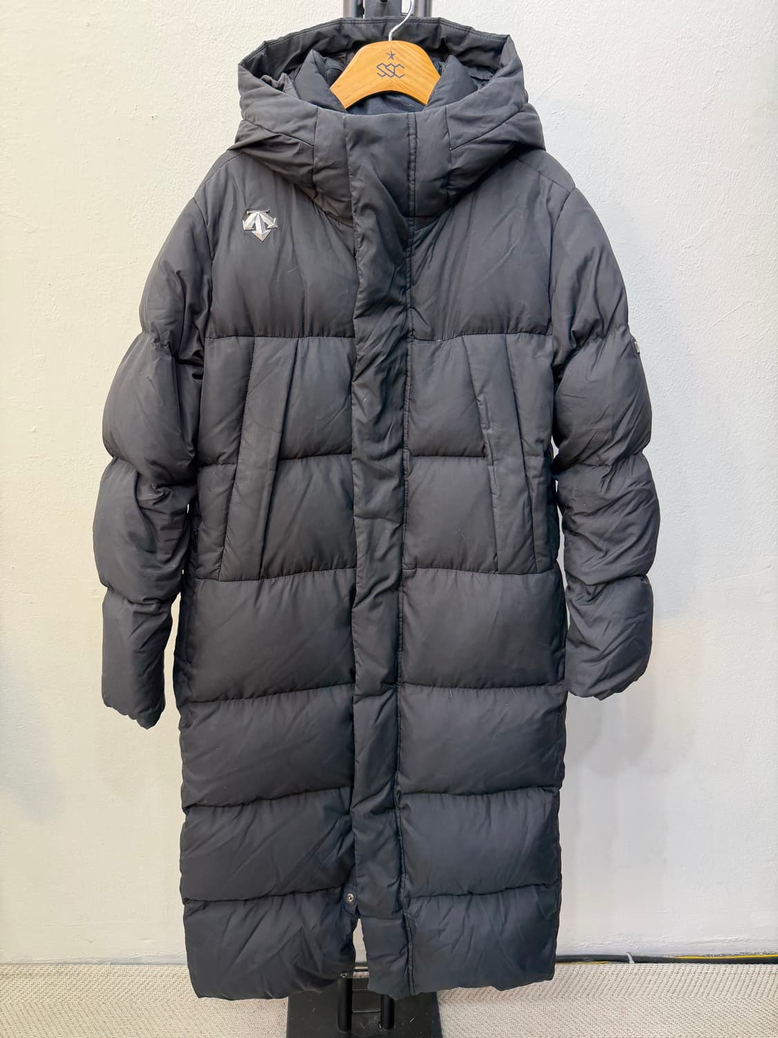 정품) 데상트 여성 롱패딩 S 상품이미지1