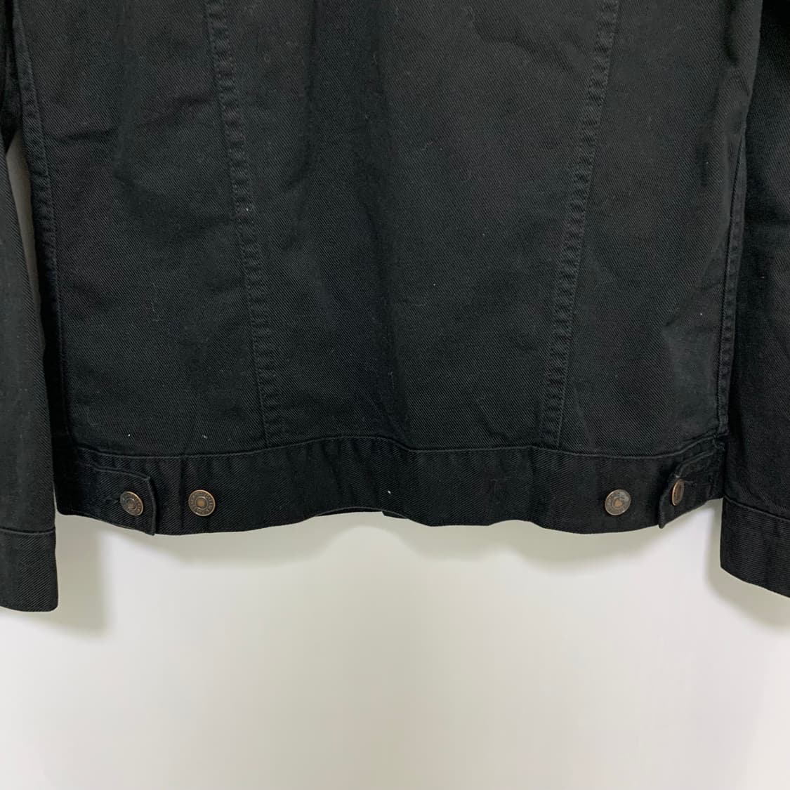 리바이스 블랙 데님 자켓 생지 빈티지 M 상품이미지5